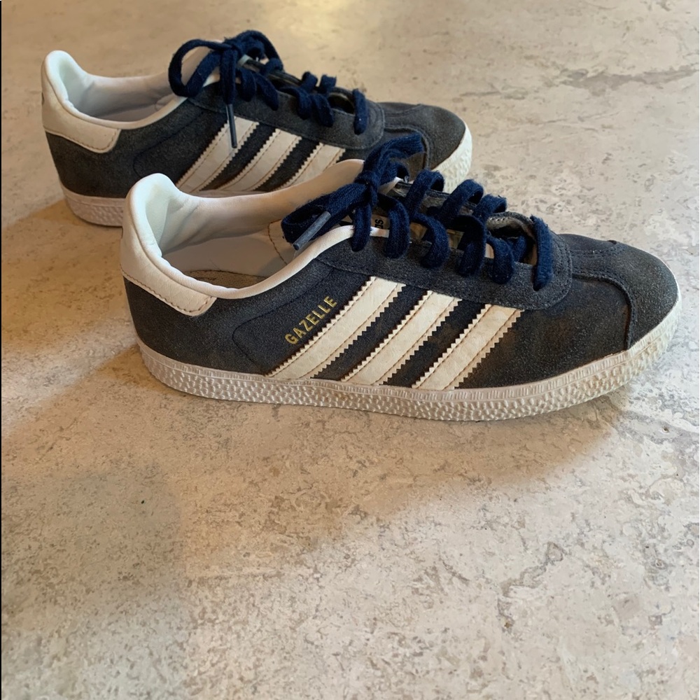 Little boy’s Adidas sneakers